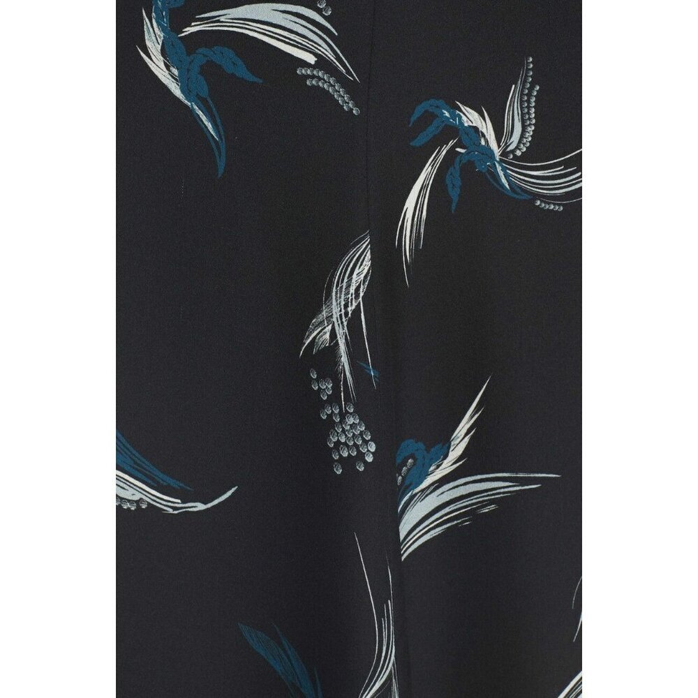 Classiques Entier Dress Bell Sleeve A-line Print Silk Floral Print SZ 6 New $299 - Picture 6 of 6